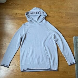 Lululemon Soothe Away (8) Lilac sweater hoodie